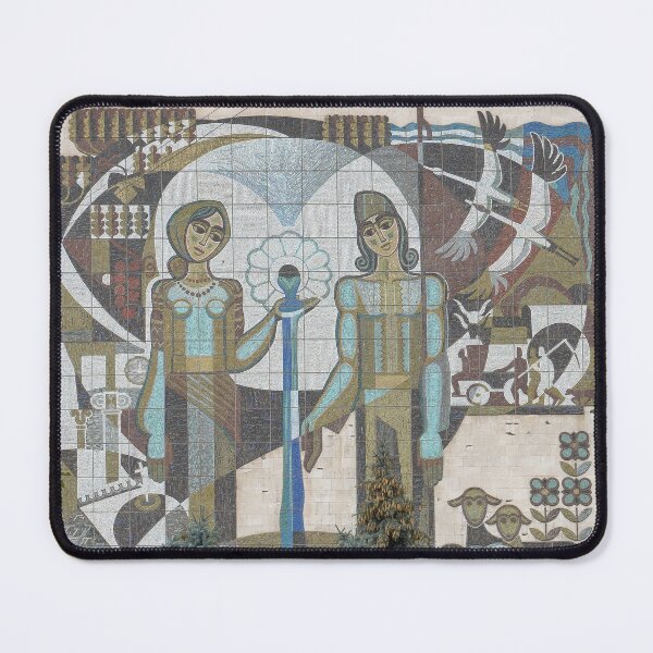 Item preview, Chisinau Soviet mosaic in Moldova designed and sold by TravelShots.