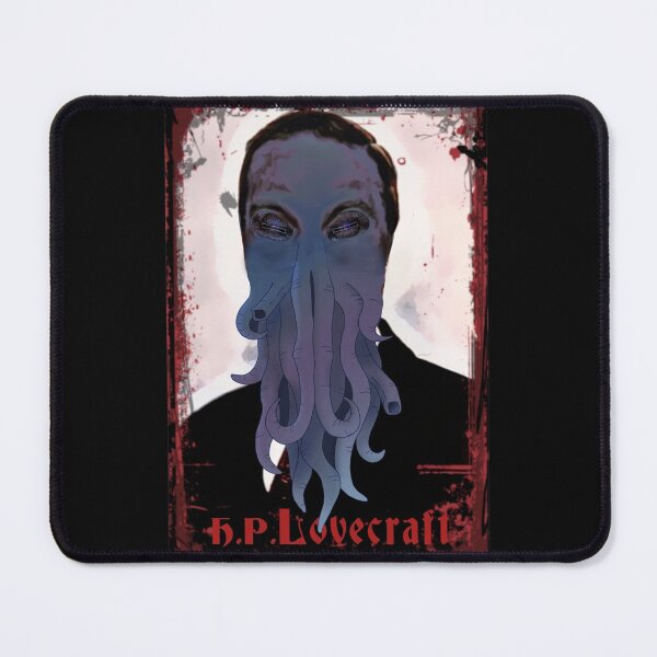 Item preview, Star God H. P. Lovecraft grunge style portrait designed and sold by Zanimations.