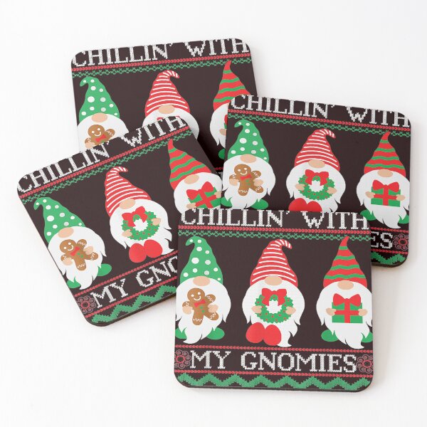 Item preview, Chilling With My Gnomies Santa Gnome Merry Christmas designed and sold by MichaelBrowning.