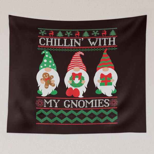 Item preview, Chilling With My Gnomies Santa Gnome Merry Christmas designed and sold by MichaelBrowning.