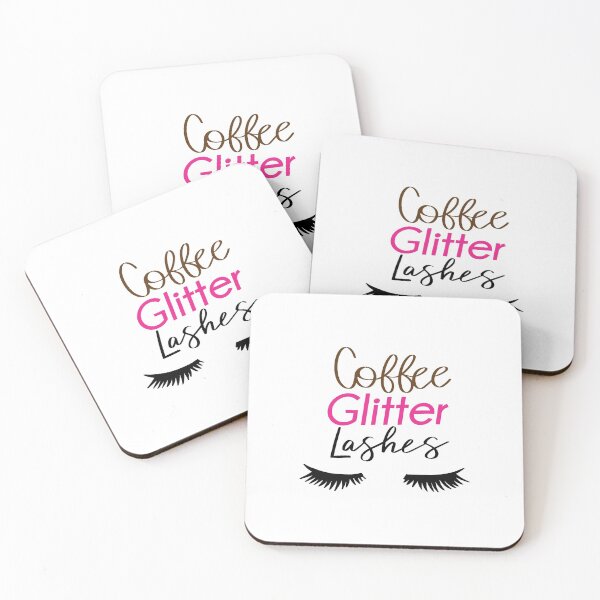 Item preview, Coffee, Glitter, Lashes. designed and sold by AshleysBazaar.