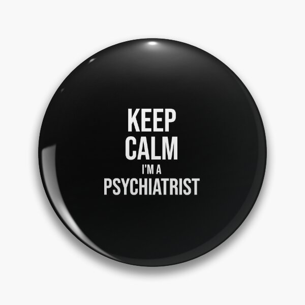 Artikelvorschau, Keep Calm, ich bin Psychiater: Lustiges Psychiater-T-Shirt, Scherzgeschenk für Kollegen, für Männer und Frauen (Geschenkidee zum Geburtstag, Halloween, Weihnachten und Erntedankfest) entworfen und verkauft von Letaf.