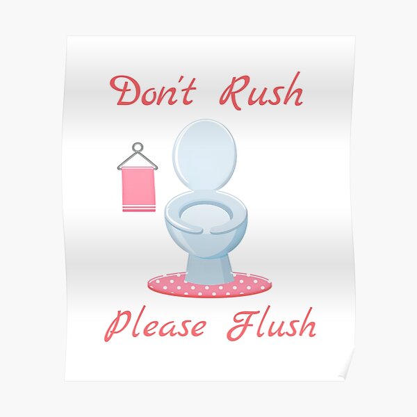 Please Flush The Toilet And Wash Your Hands Bathroom T Shirts Design ...