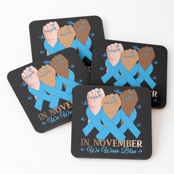 Item preview, In November We Wear Blue Diabetes Awareness  designed and sold by Mirnamar.