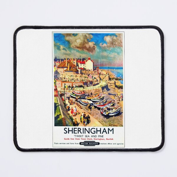 Aperçu de l'œuvre Affiche de voyage Vintage British Railways pour Sheringham créée et vendue par Random Railways.