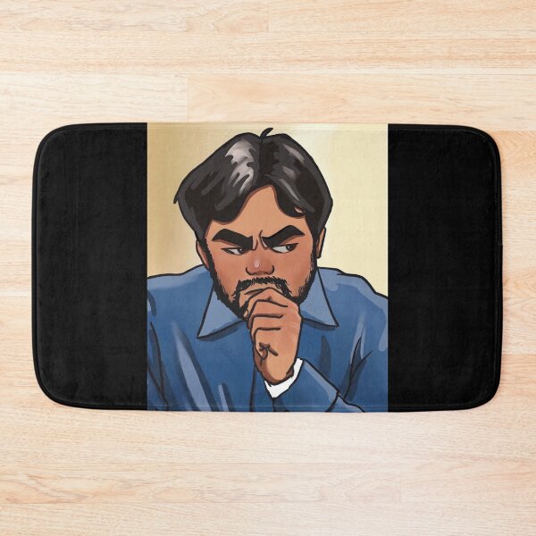 Item preview, Hikaru Nakamura Thinking Fan Art designed and sold by GambitChess.