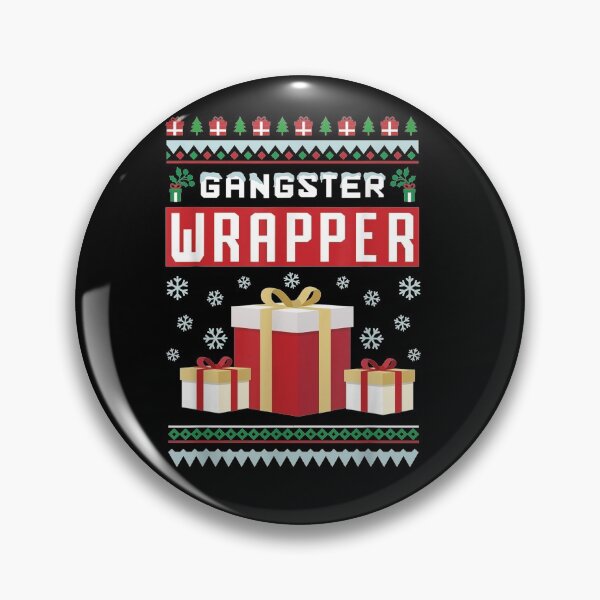 Item preview, Gangster Wrapper Christmas Hip-Hopper designed and sold by loat904.