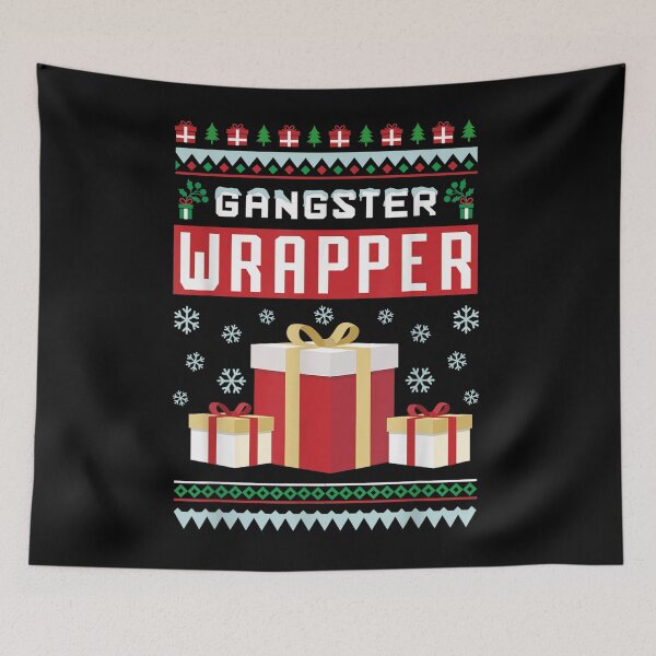 Item preview, Gangster Wrapper Christmas Hip-Hopper designed and sold by loat904.