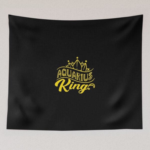 Item preview, Aquarius King Quote designed and sold by Open Canvas.