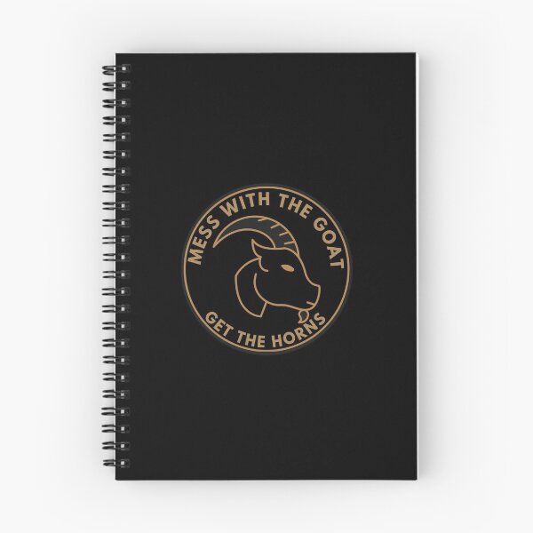 Item preview, Mess With The Goat Get the Horns – Misfits and Magic Dimension 20 designed and sold by DontWanderOff.