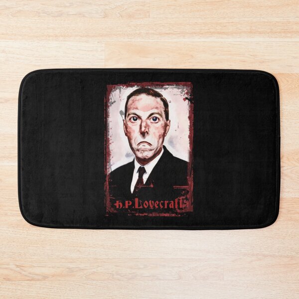 Item preview, Innsmouth look half-transformed H. P. Lovecraft grungestyle portrait designed and sold by Zanimations.