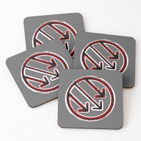 Item preview, Anti Fascist Symbol - Bloodshed designed and sold by CreepyKards.