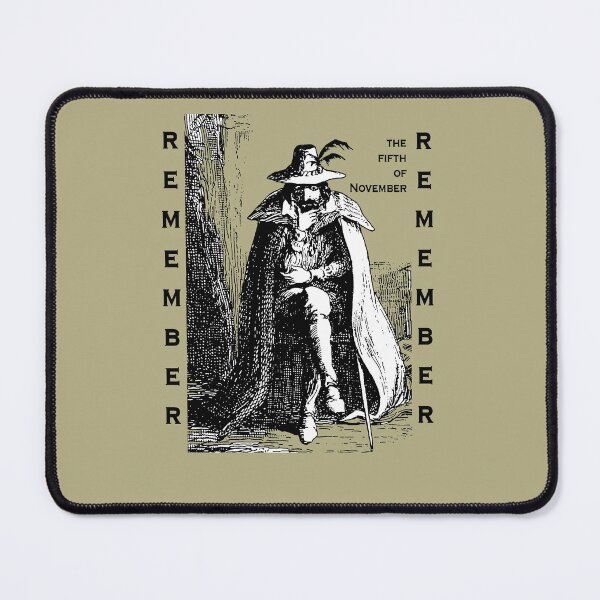 Item preview, Remember Remember Guy Fawkes Day Vintage Illustration designed and sold by taiche.