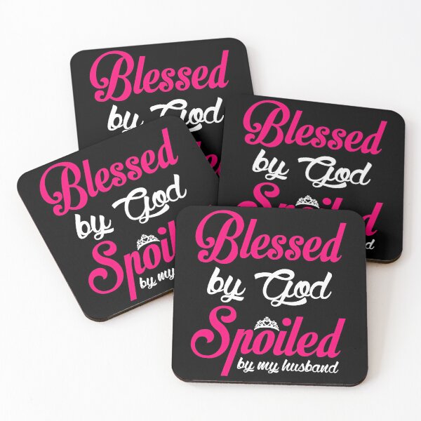 Item preview, Blessed By God Spoiled By My Husband on Personalized designed and sold by shopPunPosa.