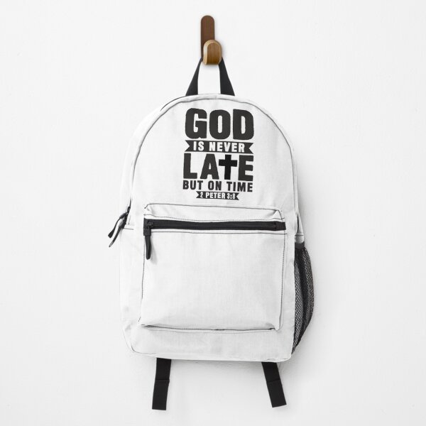 Item preview, God is never late designed and sold by plushism.