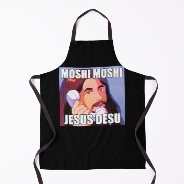 Item preview, MOSHI MOSHI, JESUS DESU   designed and sold by TillmanHudson.
