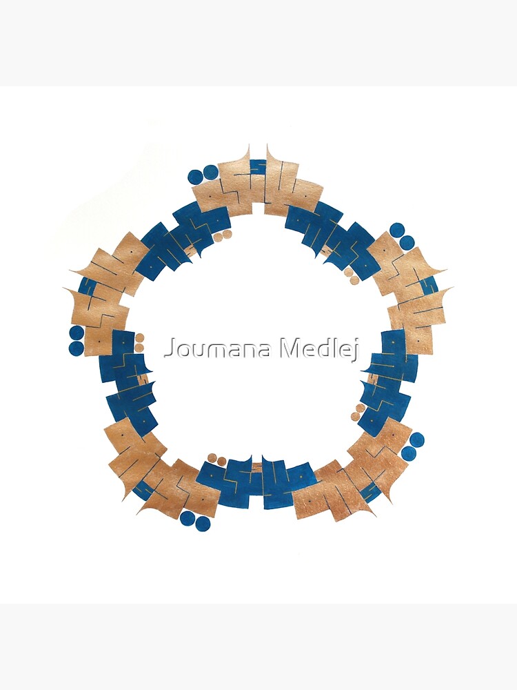 Thumbnail 2 of 2, Art Board Print, Angels ملائكة designed and sold by majnouna.