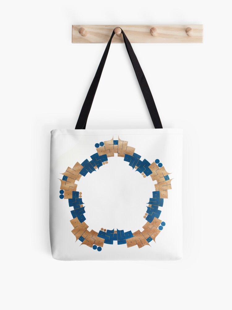 Thumbnail 1 of 2, Tote Bag, Angels ملائكة designed and sold by majnouna.