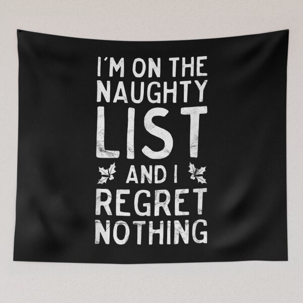 Item preview, Naughty List Christmas designed and sold by loat904.