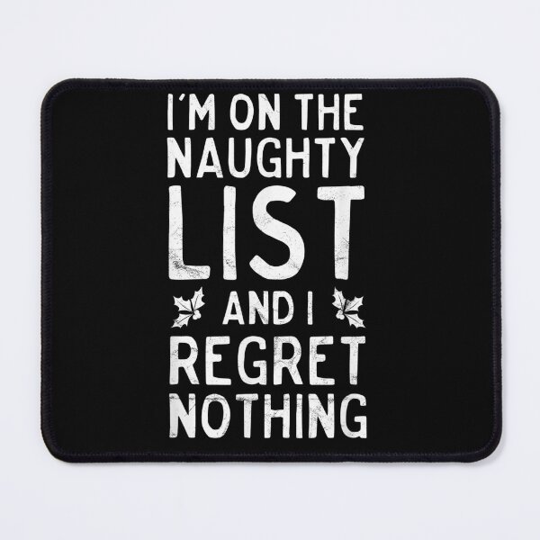 Item preview, Naughty List Christmas designed and sold by loat904.