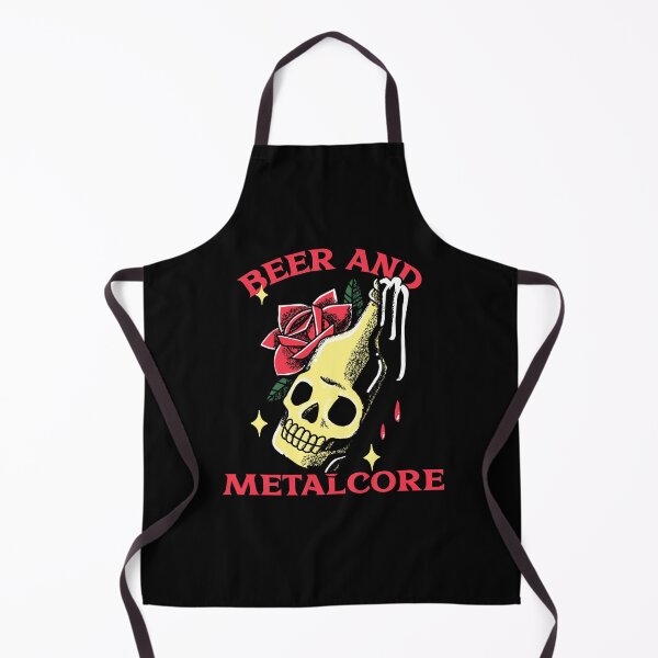 Aperçu de l'œuvre Bière et Metalcore - Heavy Metal Metalcore Design créée et vendue par Shirtlify.