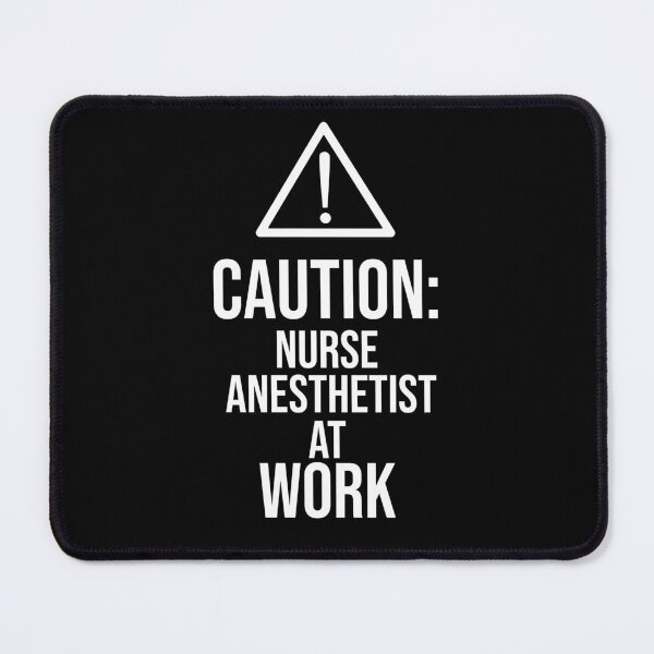 Item preview, Caution: Nurse Anesthetist at work : Funny Nurse Anesthetist T-shirt Coworker Gag Gift For Men And Women (Birthday, Halloween, Christmas & Thanksgiving Gifts Idea) designed and sold by Letaf.