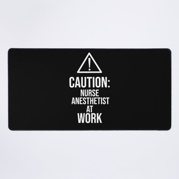 Item preview, Caution: Nurse Anesthetist at work : Funny Nurse Anesthetist T-shirt Coworker Gag Gift For Men And Women (Birthday, Halloween, Christmas & Thanksgiving Gifts Idea) designed and sold by Letaf.