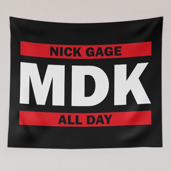 Item preview, Nick Gage - MDK All Day designed and sold by Lobo1987.