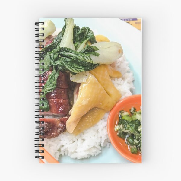 Item preview, Char Siu Fan and Chicken Chinese BBQ Combo Dish designed and sold by healthybrains.