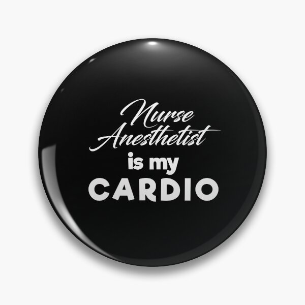 Item preview, Nurse Anesthetist Is My Cardio : Funny Nurse Anesthetist T-shirt Coworker Gag Gift For Men And Women (Birthday, Halloween, Christmas & Thanksgiving Gifts Idea) designed and sold by Letaf.