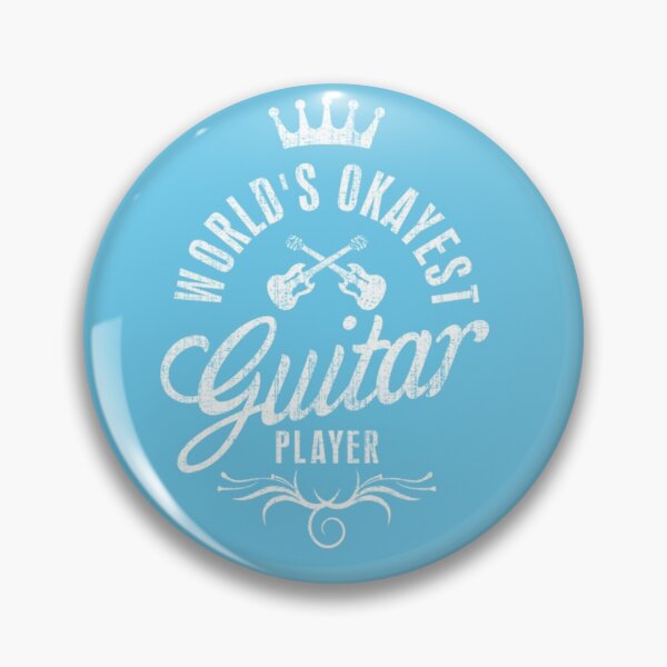 Artikelvorschau, Guitar World's Okayest Guitar Player Vintage entworfen und verkauft von WardAmber.