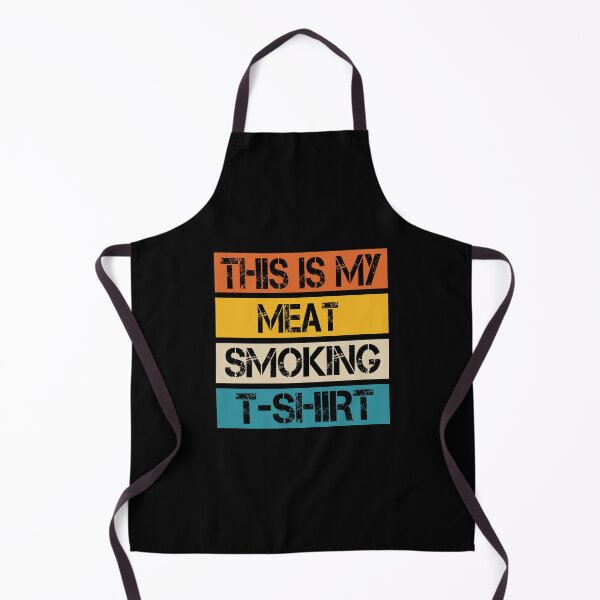 Item preview, This Is my Meat Smoking T-shirt, Funny BBQ T-shirt, Grillmaster T-shirt, vintage BBQ T-shirt, Grilling designed and sold by MOHAMED El AYADI.
