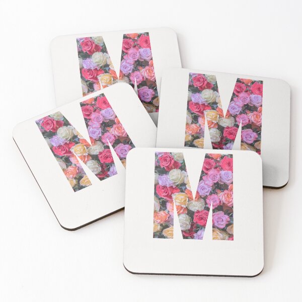 Item preview, FLORAL LETTER M designed and sold by TrinityGIRL.