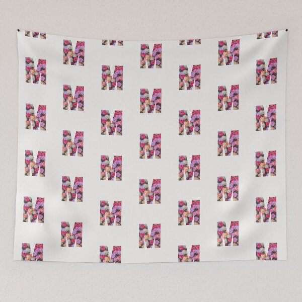 Item preview, FLORAL LETTER M designed and sold by TrinityGIRL.