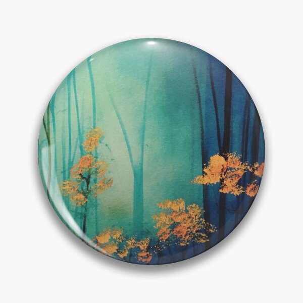 Item preview, Natures Blue, Trees in a Mysterious Forest, That Is Foggy Trees designed and sold by Bert Englefield.