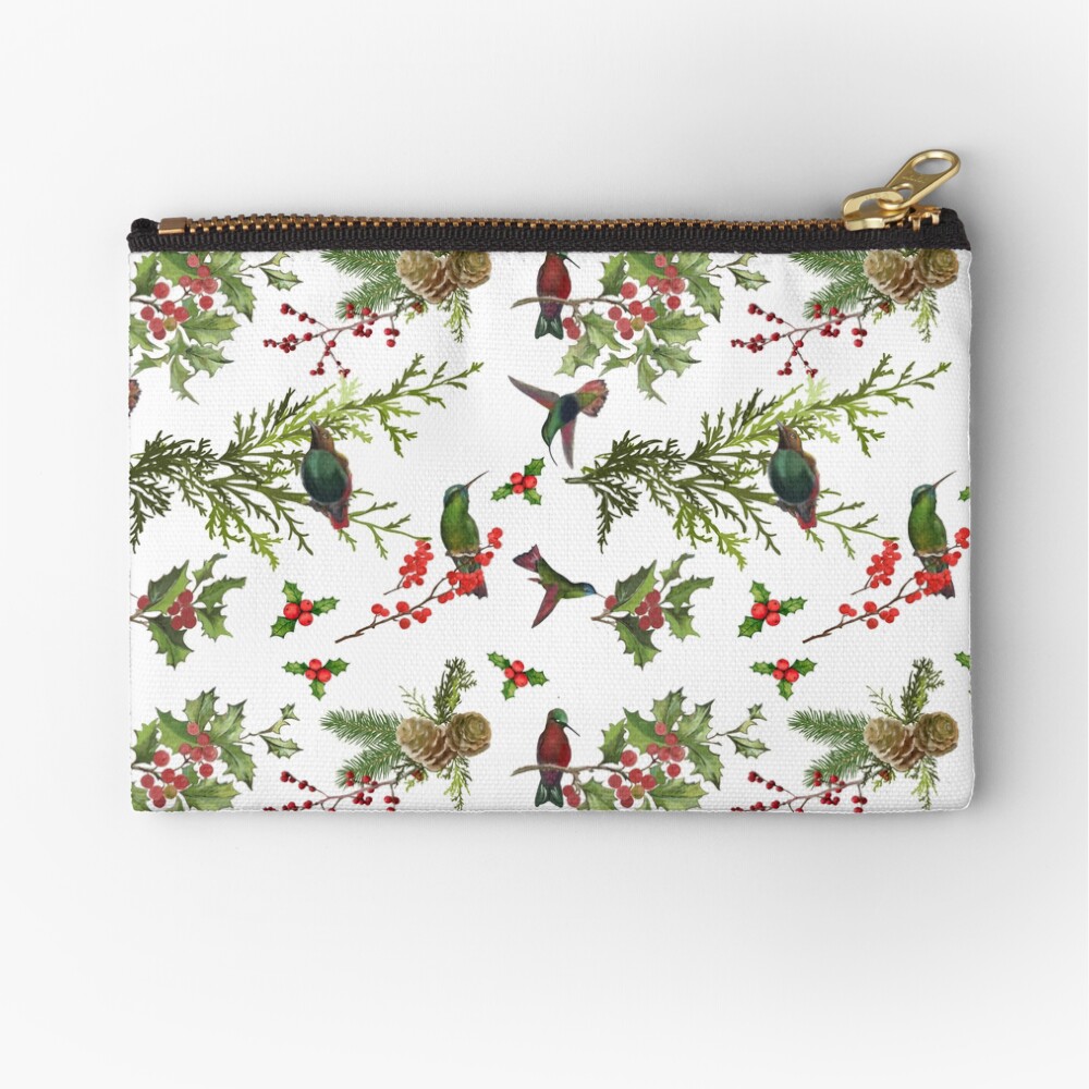 Pájaros y muérdago Bolsos de mano