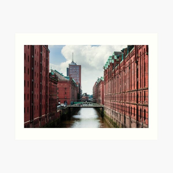 hamburg hafencity 01 Art Print