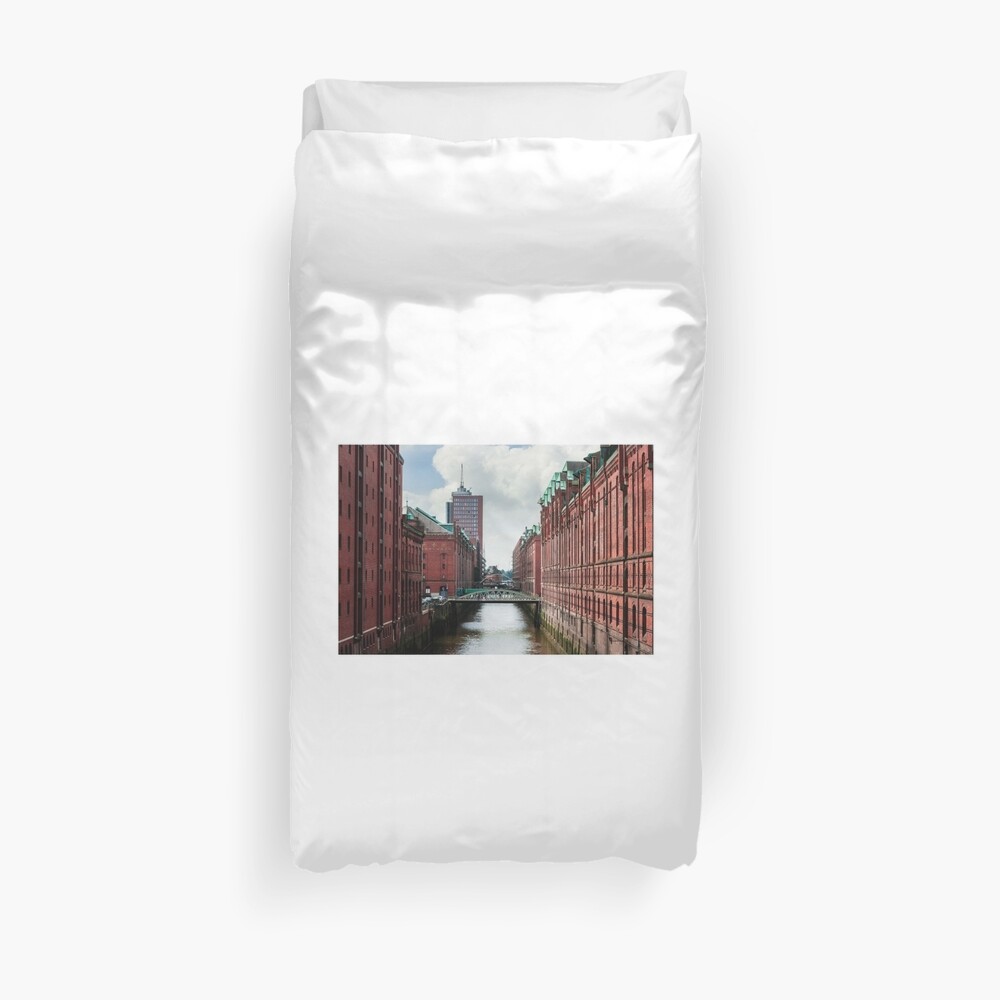 hamburg hafencity 01 Duvet Cover