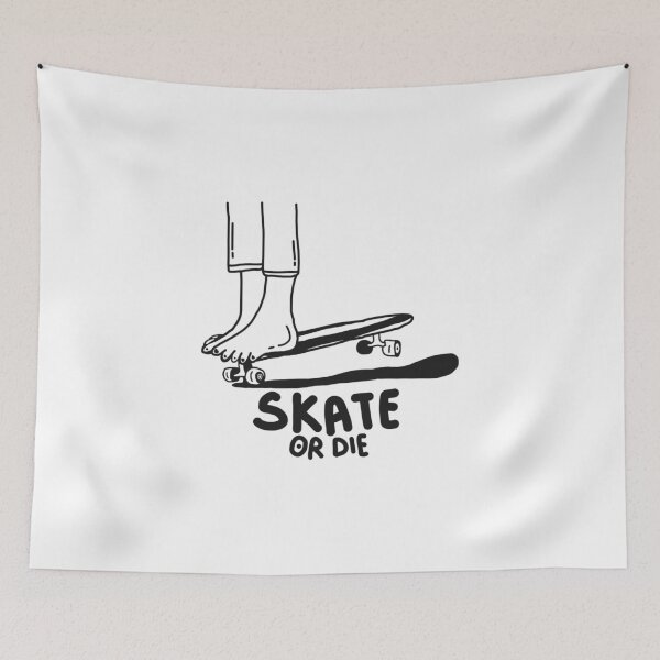 Item preview, Skate or die skate life minimal skating  designed and sold by Tropical Blood.
