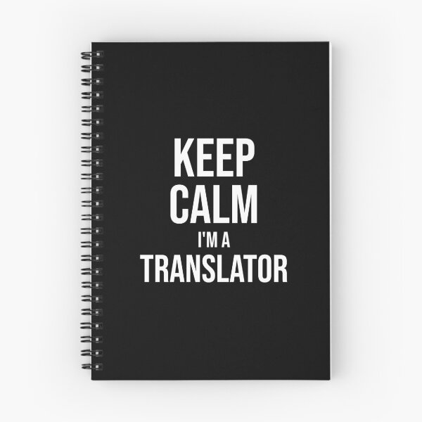 Item preview, Keep Calm I'm A Translator : Funny Translator T-shirt Coworker Gag Gift For Men And Women (Birthday, Halloween, Christmas & Thanksgiving Gifts Idea) designed and sold by Letaf.