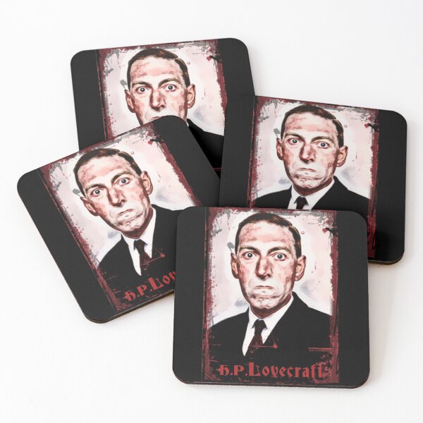 Item preview, Mundtoter H. P. Lovecraft grungestyle portrait designed and sold by Zanimations.