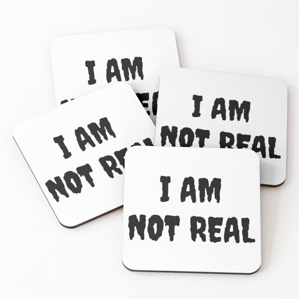 Item preview, I AM NOT REAL designed and sold by iamxxx.