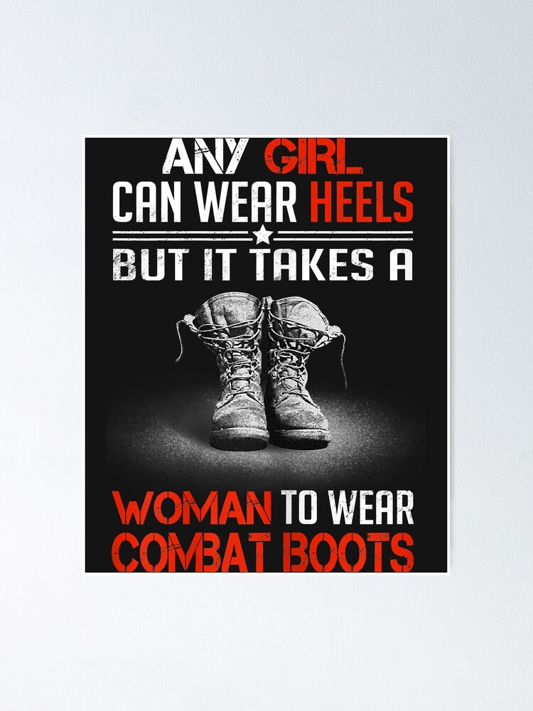 Poster girl outlet combat boots