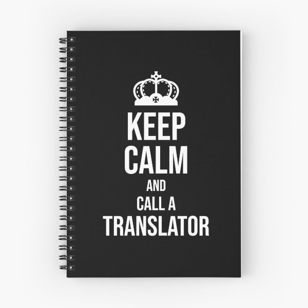 Item preview, Keep Calm and Call A Translator : Funny Translator T-shirt Coworker Gag Gift For Men And Women (Birthday, Halloween, Christmas & Thanksgiving Gifts Idea) designed and sold by Letaf.