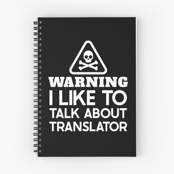 Item preview, Warning I Like To Talk About Translator : Funny Translator T-shirt Coworker Gag Gift For Men And Women (Birthday, Halloween, Christmas & Thanksgiving Gifts Idea) designed and sold by Letaf.