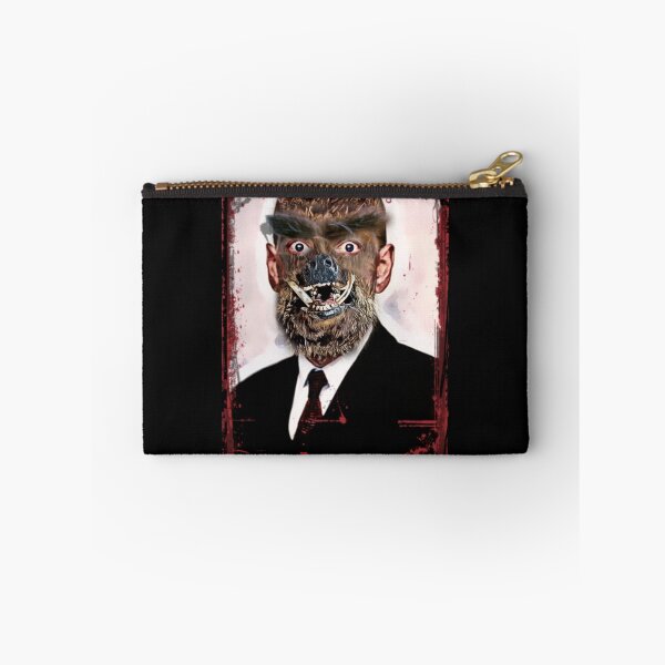 Item preview, Cannibalistic beastman H. P. Lovecraft grungestyle portrait designed and sold by Zanimations.
