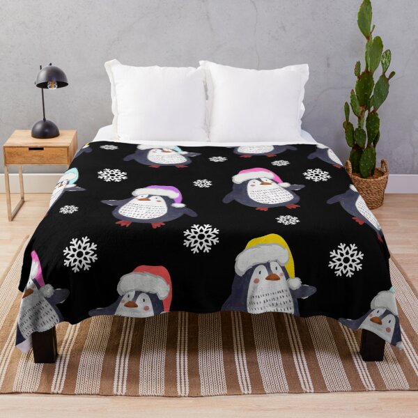Item preview, Just A Girl Who Loves Penguins Pattern (Cute Christmas Penguins Edition) designed and sold by chloeinca.