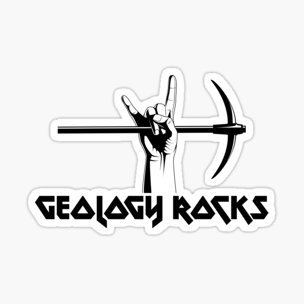 Geology Rocks Sticker