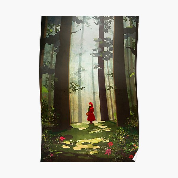 Little Red Riding Poster