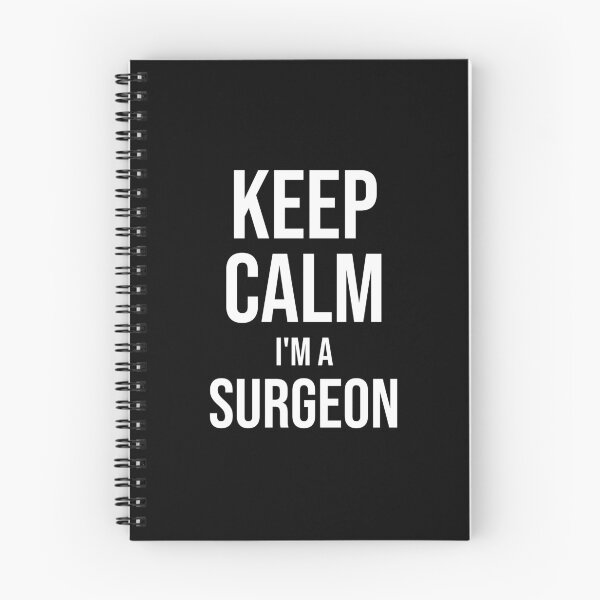 Item preview, Keep Calm I'm A Surgeon : Funny Surgeon T-shirt Coworker Gag Gift For Men And Women (Birthday, Halloween, Christmas & Thanksgiving Gifts Idea) designed and sold by Letaf.